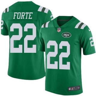 Nike-Jets-22-Matt-Forte-Green-Youth-Color-Rush-Limited-Jersey
