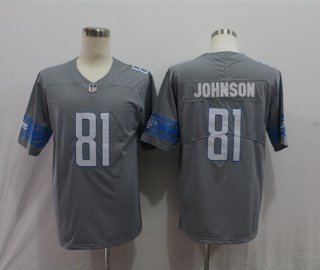 Nike-Lions-81-Calvin-Johnson-Gray-Color-Rush-Limited-Jersey