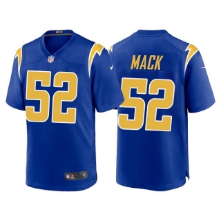 Men's Los Angeles Chargers #52 Khalil Mack Navy Vapor Untouchable Limited Stitched