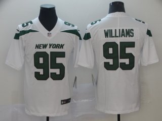 Jets-95-Quinnen-Williams-White-2019-NFL-Draft-First-Round-Pick-Vapor-Untouchable-Limited-Jersey