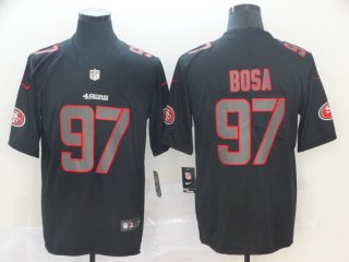 Nike-49ers-97-Nick-Bosa-Black-Impact-Rush-Limited-Jersey