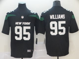 Jets-95-Quinnen-Williams-Black-2019-NFL-Draft-First-Round-Pick-Vapor-Untouchable-Limited-Jersey