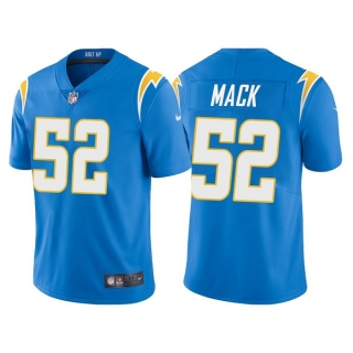 Men's Los Angeles Chargers #52 Khalil Mack Blue Vapor Untouchable Limited Stitched
