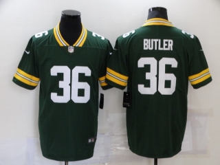 Green Bay Packers #36 Butler green vapor limited jersey