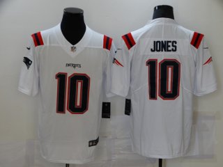 New England Patriots#10 Jones white vapor limited jersey