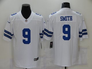 Men's Dallas Cowboys #9 Jaylon Smith white vapor limited jersey