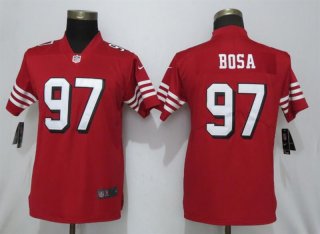 Nike-49ers-97-Nick-Bosa-Red-Women-2019-NFL-Draft-First-Round-Pick-Color-Rush-Vapor-Untouchable-Limited-Jersey (1)