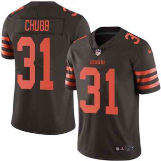 Nike-Browns-31-Nick-Chubb-Brown-Youth-Color-Rush-Limited-Jersey