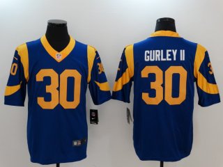 Los Angeles Rams#30 blue vapor limited jersey