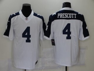 Dallas Cowboys #4 vapor white throwback jersey