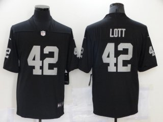 Las Vegas Raiders #42 lott black vapor limited jersey