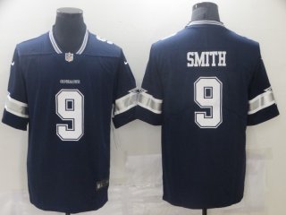 Men's Dallas Cowboys #9 Jaylon Smith Navy jersey
