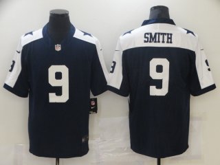 Men's Dallas Cowboys #9 Jaylon Smith Navy Vapor Untouchable Limited Stitched Football Jersey