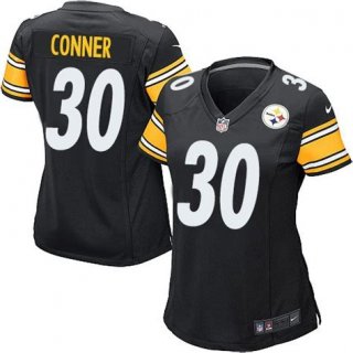 Pittsburgh Steelers#30Conner black women jersey