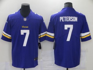 Minnesota Vikings #7 peterson purple jersey