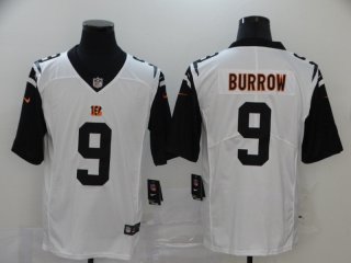 Cincinnati Bengals #9 Joe Burrow color rush limited jersey