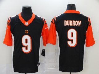 Cincinnati Bengals #9 Joe Burrow black vapor limited jersey