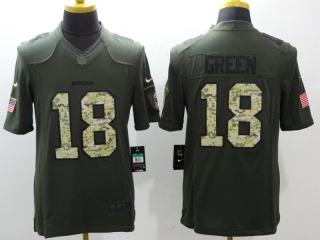 Bengals-18-A.J.-Green salute to service limited jersey