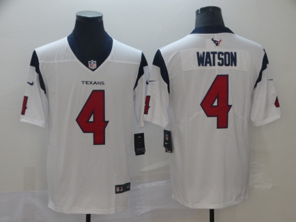 Nike-Texans-4-Deshaun-Watson-White-New-2019-Vapor-Untouchable-Limited-Jersey
