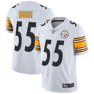 Nike-Steelers-55-Devin-Bush-White-Youth-2019-NFL-Draft-First-Round-Pick-Vapor-Untouchable-Limited-Jersey