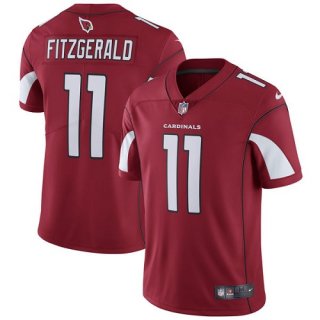 Men's Arizona Cardinals #11 Larry Fitzgerald Red Vapor Untouchable Limited Stitched