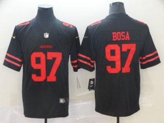 Nike-49ers-97-Nick-Bosa-Black-Youth-2019-NFL-Draft-First-Round-Pick-Vapor-Untouchable-Limited-Jersey