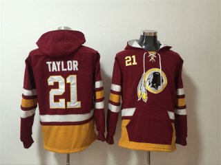 Nike-Redskins-21-Sean-Taylor-Red-All-Stitched-Hooded-Sweatshirt