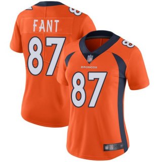 Nike-Broncos-87-Noah-Fant-Orange-Women-2019-NFL-Draft-First-Round-Pick-Vapor-Untouchable-Limited-Jersey
