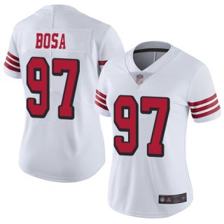 Nike-49ers-97-Nick-Bosa-White-Women-2019-NFL-Draft-First-Round-Pick-Color-Rush-Vapor-Untouchable-Limited-Jersey