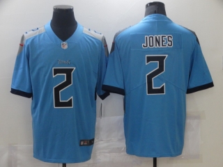 Tennessee Titans #Jones light blue vapor limited jersey