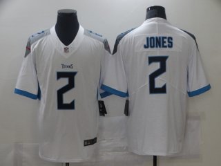 Tennessee Titans #Jones white vapor limited jersey