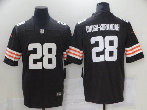 Cleveland Browns #28 brown jersey