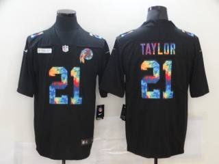 Redskins-21-Sean-Taylor black rainbow jersey
