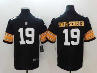 Nike-Steelers-19-JuJu-Smith-Schuster-Black-Alternate-Vapor-Untouchable-Limited-Jersey