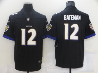 Baltimore Ravens #12 Bateman black vapor limited jersey