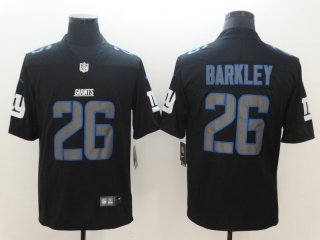 Nike-Giants-26-Saquon-Barkley-Black-Vapor-Impact-Limited-Jersey