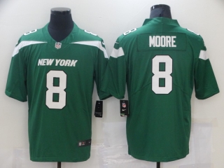 New York Jets #8 Moore green vapor limited jersey