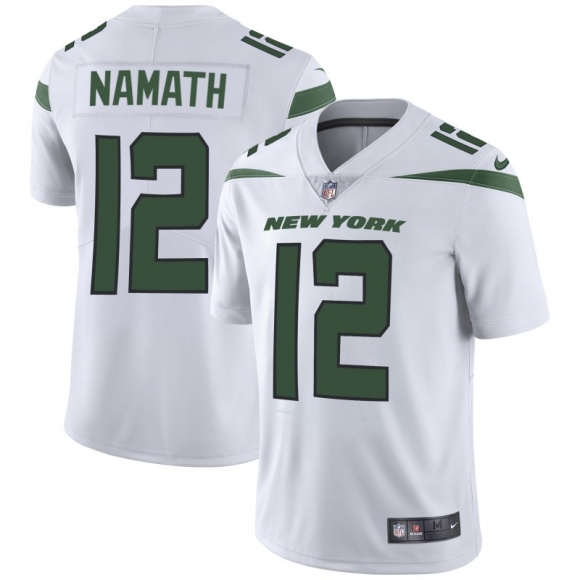 Nike-Jets-12-Joe-Namath-White-Youth-New-2019-Vapor-Untouchable-Limited-Jersey