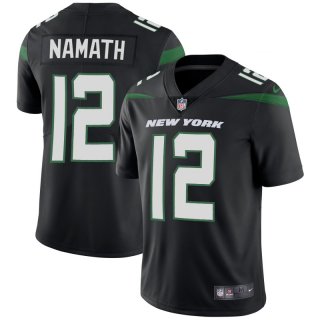 Nike-Jets-12-Joe-Namath-Black-Youth-New-2019-Vapor-Untouchable-Limited-Jersey