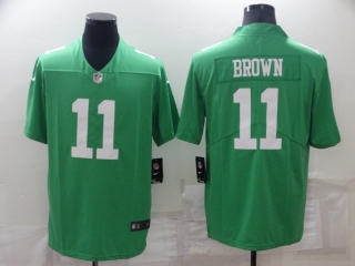 Men's Philadelphia Eagles #11 A. J. Brown Vapor Untouchable Limited Stitched
