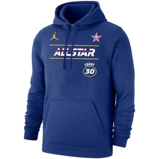 #30 curry all star blue hoodies