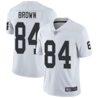 Raiders-84-Antonio-Brown-White-Youth-Vapor-Untouchable-Limited-Jersey