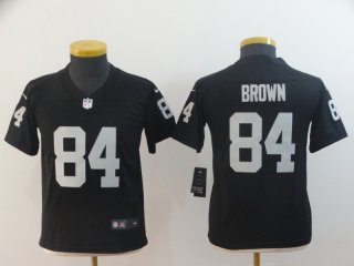 Raiders-84-Antonio-Brown-Black-Youth-Vapor-Untouchable-Limited-Jersey