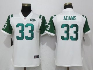 Nike-Jets-33-Jamal-Adams-White-Women-Vapor-Untouchable-Limited-Jersey