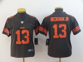 Nike-Browns-13-Odell-Beckham-Jr-Brown-Women-Color-Rush-Limited-Jersey