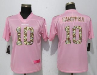 Nike-49ers-10-Jimmy-Garoppolo-Pink-Camo-Fashion-Women-Limited-Jersey