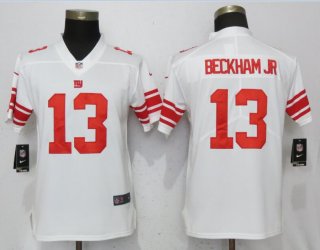 Nike-Giants-13-Odell-Beckham-Jr.-White-Women-Vapor-Untouchable-Limited-Jersey
