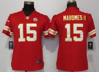 Nike-Chiefs-15-Patrick-Mahomes-II-Red-Women-Vapor-Untouchable-Limited-Jersey
