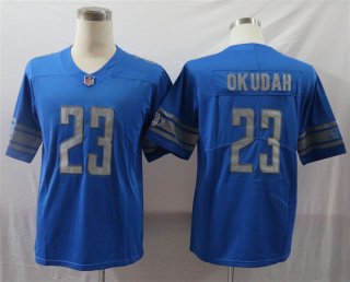 Detroit Lions #23 baby blue limited jersey