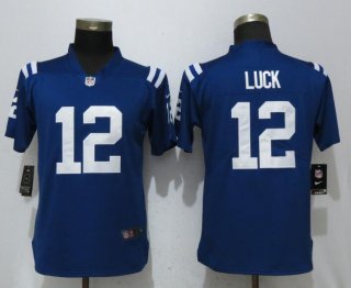Nike-Colts-12-Andrew-Luck-Blue-Women-Vapor-Untouchable-Limited-Jersey